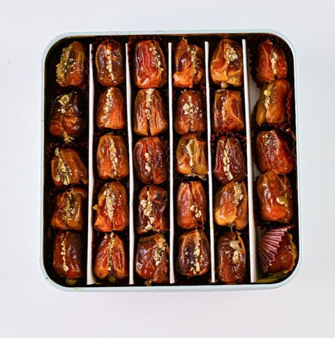 Sunflower Butter Stuffed Dates